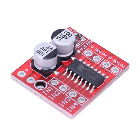 1-10PCS DC Motor Driver Module 2V-10V 1.5A 2-Way Reversing PWM Speed Dual H Bridge Stepper Motor Driver Board L298N