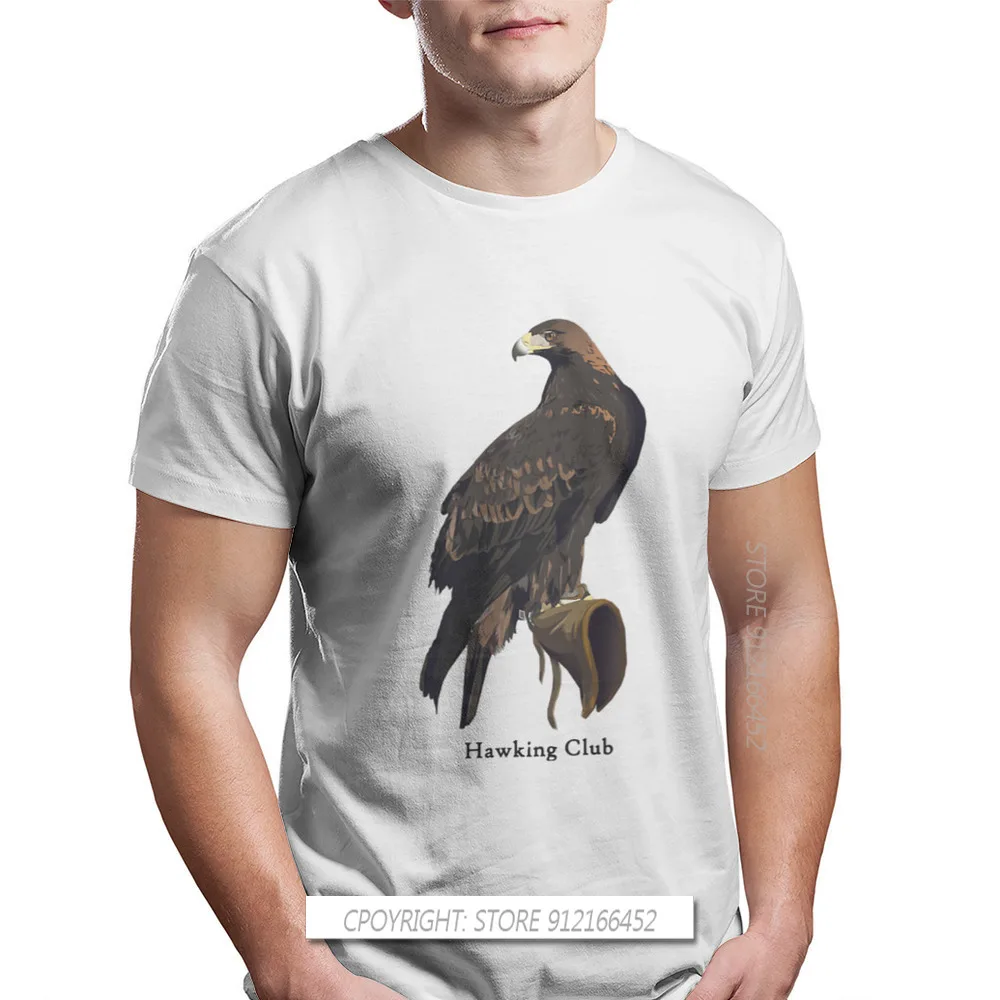 CHC Golden Eagle Harajuku TShirt Falconry Austringer Bird Printed Tops Comfortable T Shirt Men Tees Unique Gift Idea