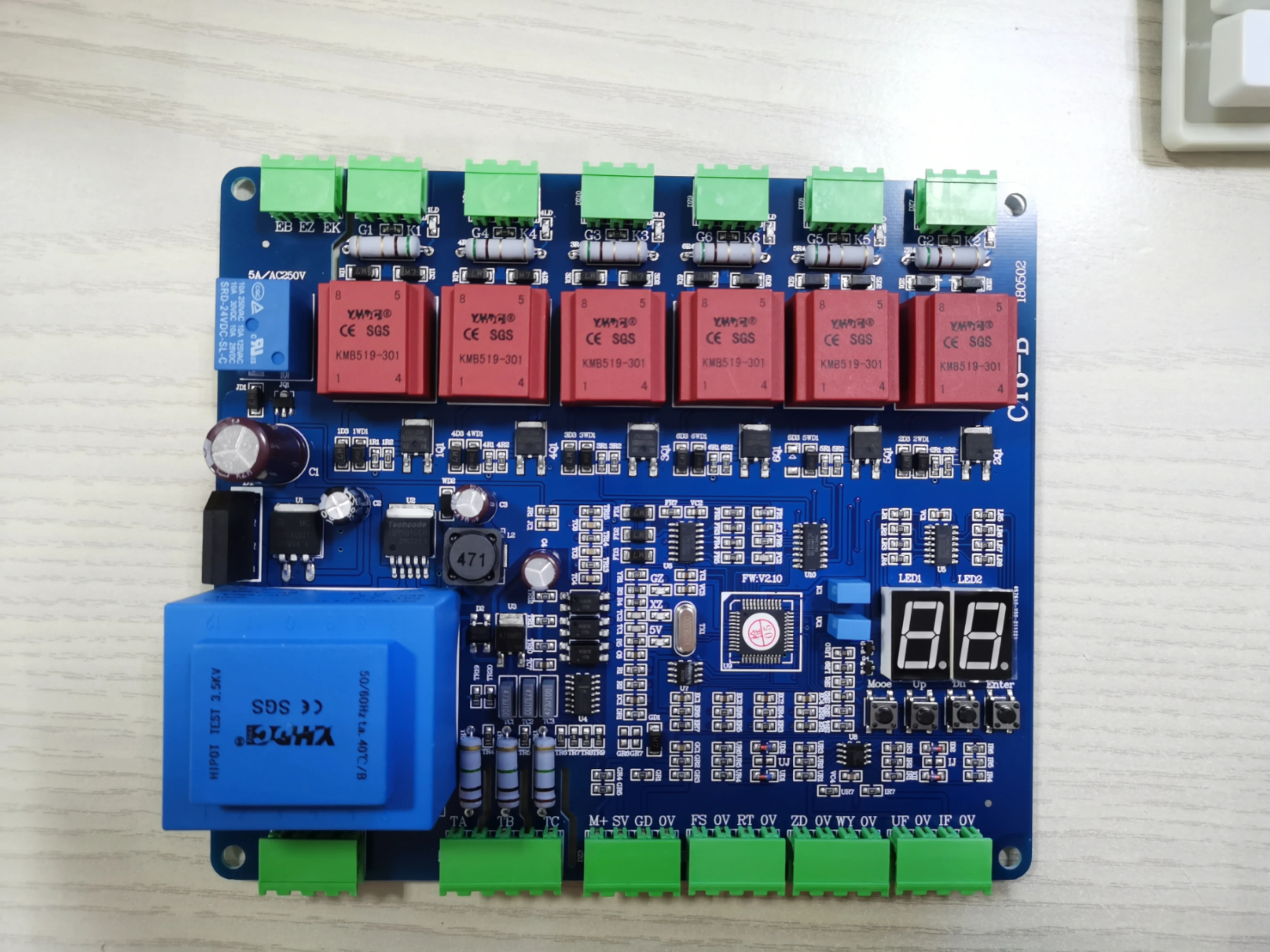 CY06B Three-phase Thyristor Phase Shift Trigger Board Thyristor Trigger Rectifier Cabinet Control Board