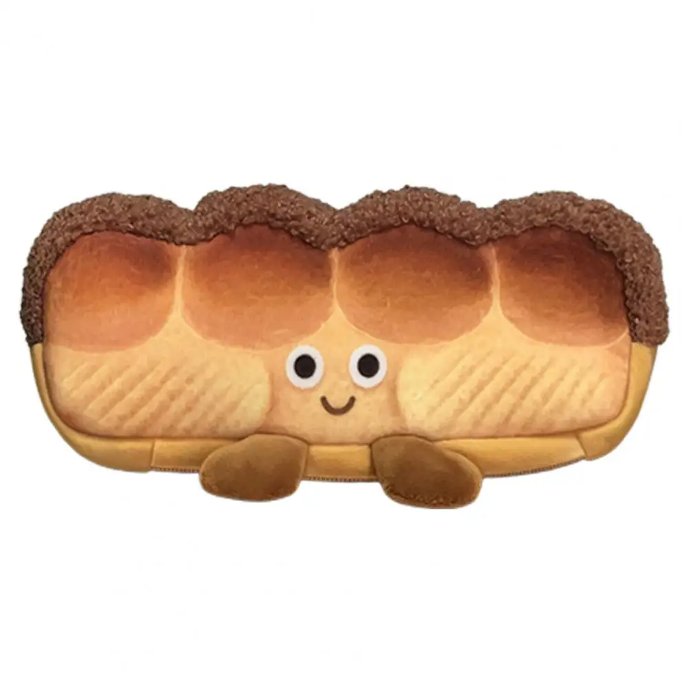 女の子のためのカワイイぬいぐるみペンシルケース、かわいい漫画のトーキング、大容量の文房具、化粧品収納バッグ、学校への戻るギフト