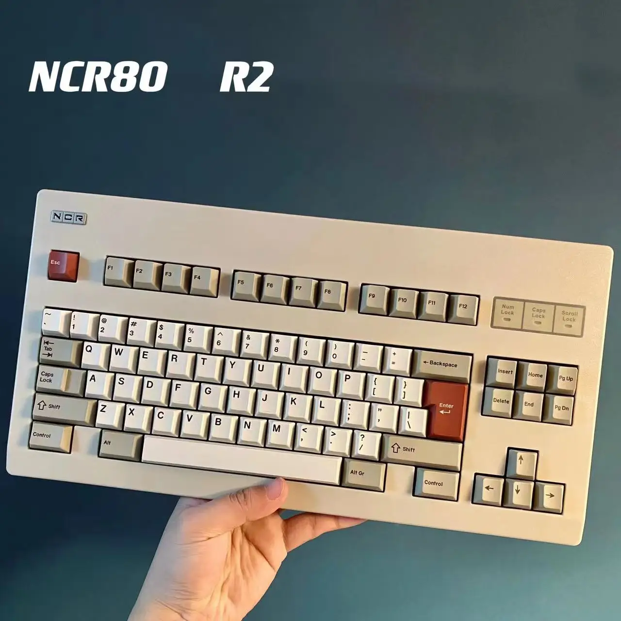 NCR80 keyboard kit case pcb fr4 plate g80-3007/3077 layouts ( no switch, no keycap, no cable )