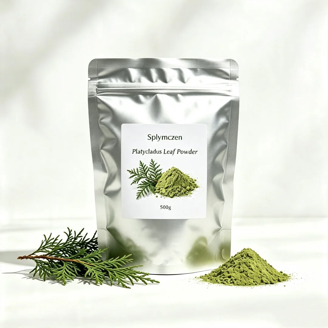 Premium Platycladus-Blattpulver Kerzen-Räucherduft-Mischung Rohmaterial Aromatherapie-Duftstoff Aroma-Bastelzubehör – Detail 2