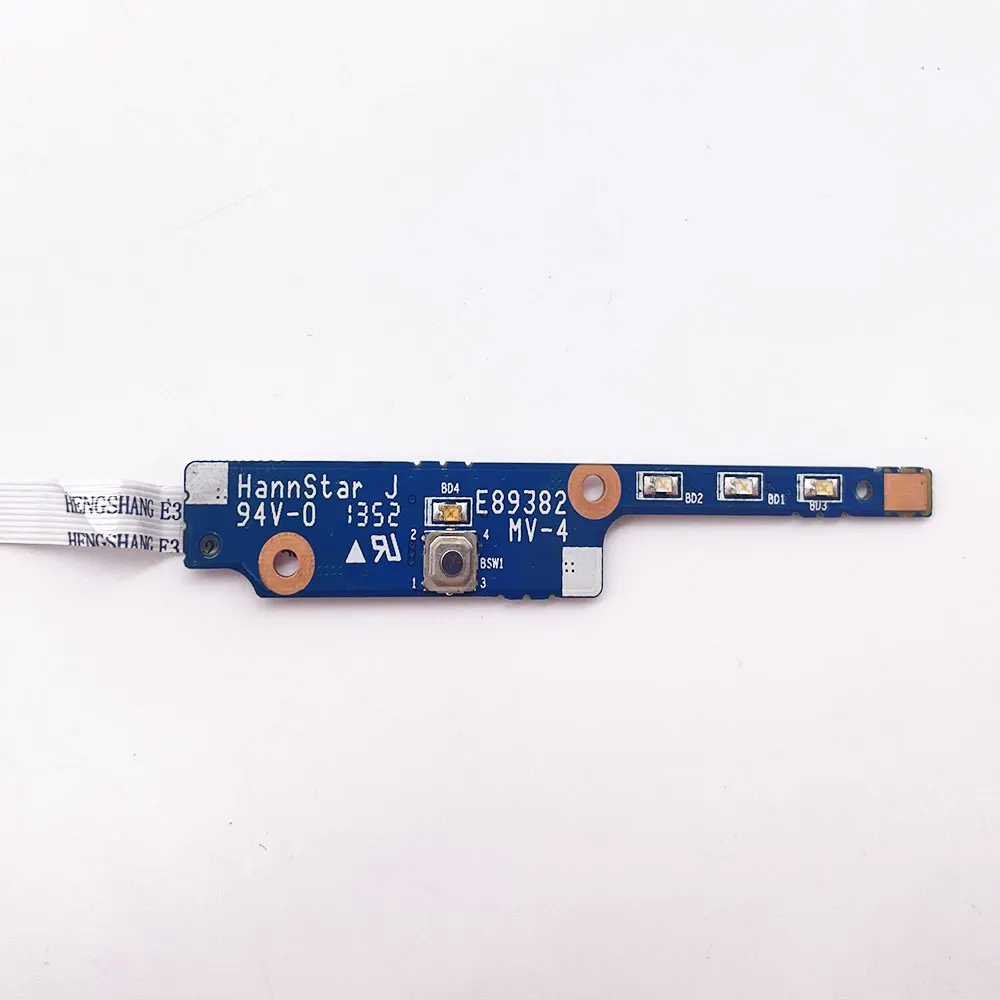 Für Clevo W650S W650SR W650SF W650SH W6500 Laptop Power Button Board mit Kabel schalter Reparatur 6-43-W6500-011 6-71-W650S-D03A