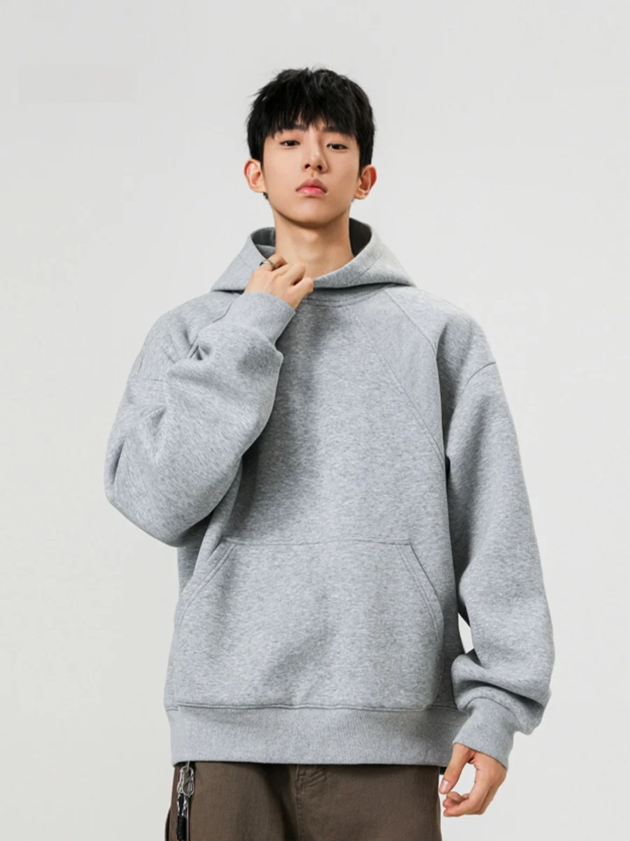 

American Sle Heavyweight Hoodie Men's Trendy Vintage Cleanfit Rigorous Casual Sports Hat irt Outerwear Autumn