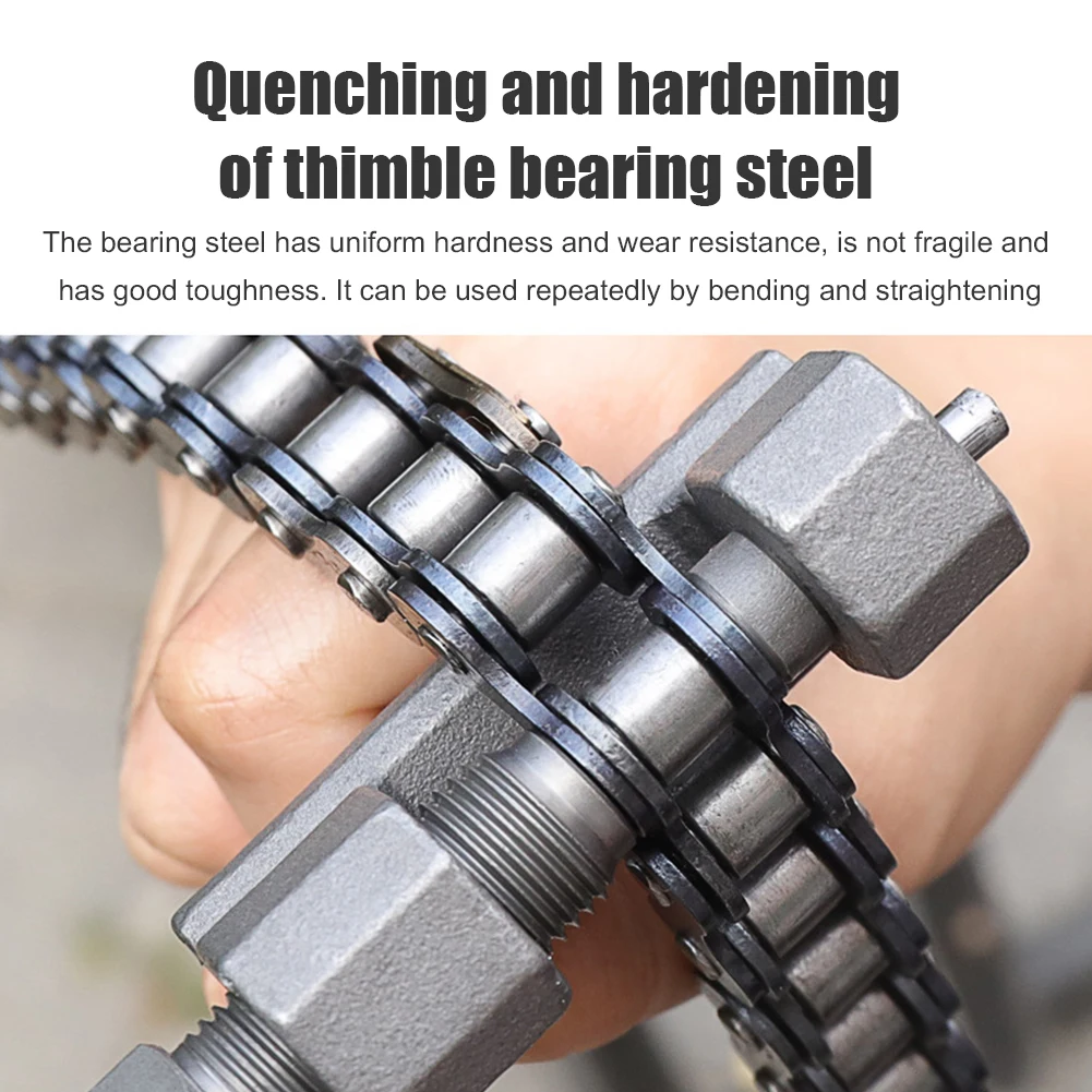 

Motorcycle Chain Breaker Link Removal Splitter Motor 420/428/530 Chain Cutter Riveting Tool for Bicycle Tricycle