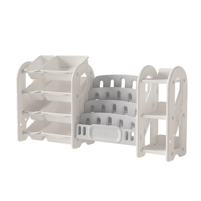 Scaffale per giocattoli per bambini di grande capacità Scaffale per armadietti per giocattoli Scaffali per armadietti per la casa Armadi per soggiorno Estanteria libros