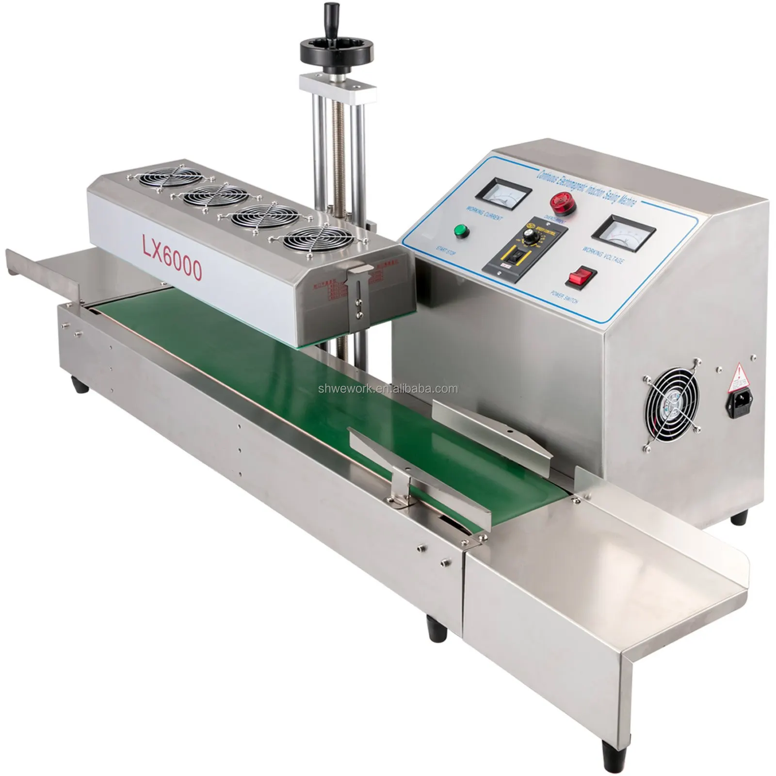 

Industrial LX-6000 Induction Bottle Sealer Diameter 20-80mm Induction Sealing Machine Continuous Induction Sealer