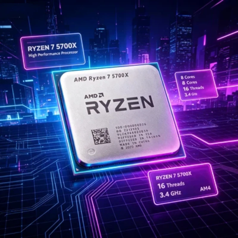 Amd Cpu Ryzen 7 - Processore Desktop AMD Ryzen 7 5700X