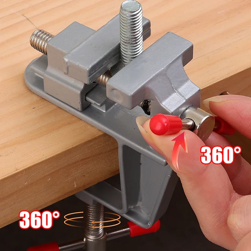 Flat Table Vise Pliers Multi-functional Toggle Clamp Workbench Positioning Fixture Jewelry Make Repair Tool for DIY Craft Mold