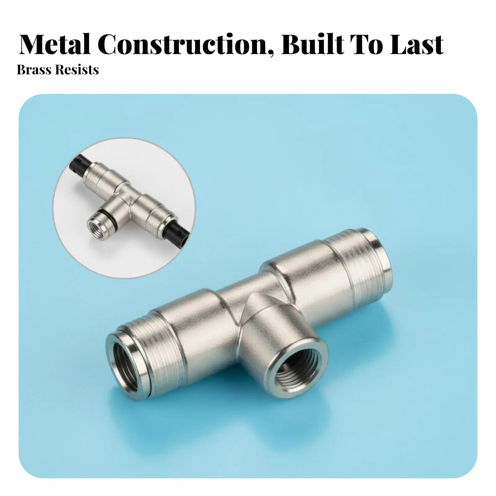 Nozzle Rust High Pressure Misting Nozzle Anti-Clogging High Pressure Mistinig Nozzles for Landscapers, Orchard, Greenhouse
