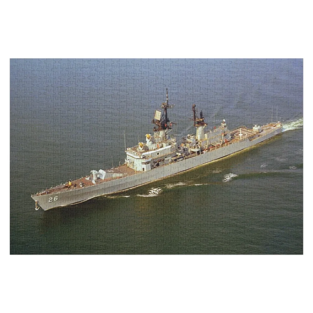 

Пазл с изображением корабля USS BELKNAP (CG-26) с персонализированным именем для детей, индивидуальным фото, персонализированные подарки, пазл с индивидуальным дизайном