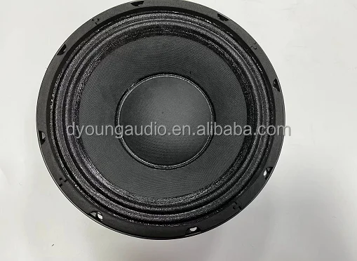 ​ ​ 10인치 전문가용 미드베이스 스피커 - 3인치 보이스 코일 우퍼 (700W RMS, 고출력 PA 시스템 구성품, 투어급 캐비닛 디자인)