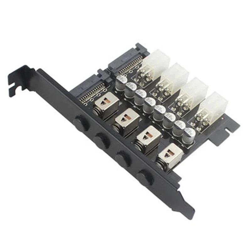 Superior-Power Saving PCI Expansion Card With SATA Cable Enhances PC Performance Dual Channel Hard Drive Controller