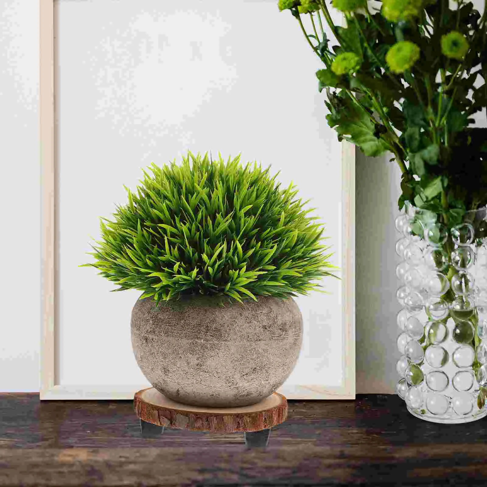 Maceta de 2 uds., soporte para plantas al aire libre, macetas reutilizables para interiores, suministros para plantas