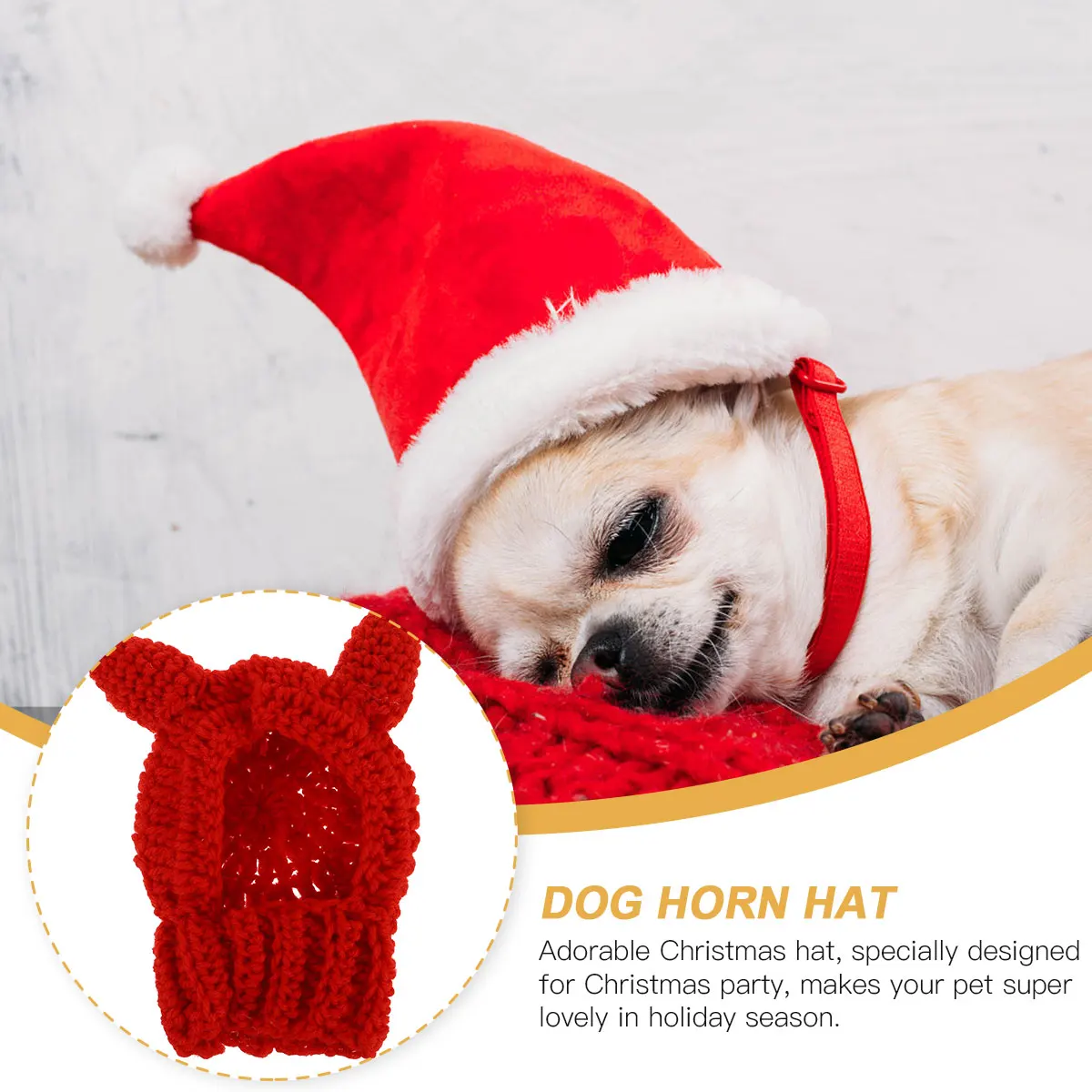 

1pc Pet Halloween Hat Horn Costume For Puppy Cat Cosplay Party Photo Shoot Cute Soft Comfortable Trick Prop Hat For Dog Pet Wear