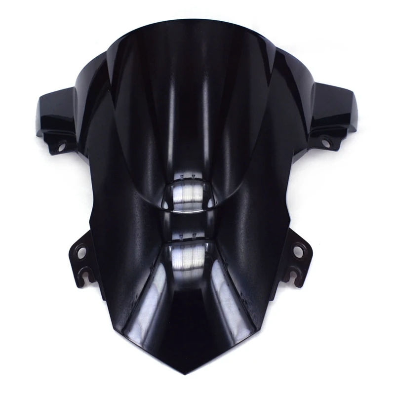 

For-BMW S1000RR 2015-2018 ABS Smoke Black Double Bubble Windscreen