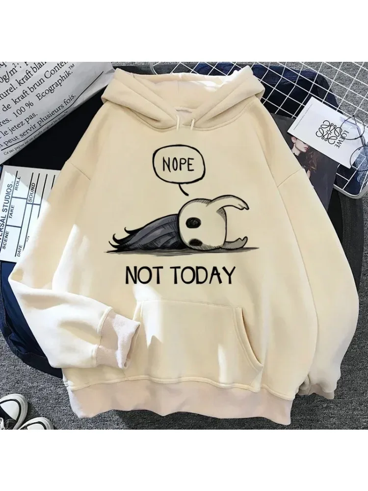 Hollow Knight Hoodies Männer Korea Ulzzang Grunge Y2k Ästhetische Fmale Herbst und Winter Pullover Hoodies Grafik Streetwear – Detail 2