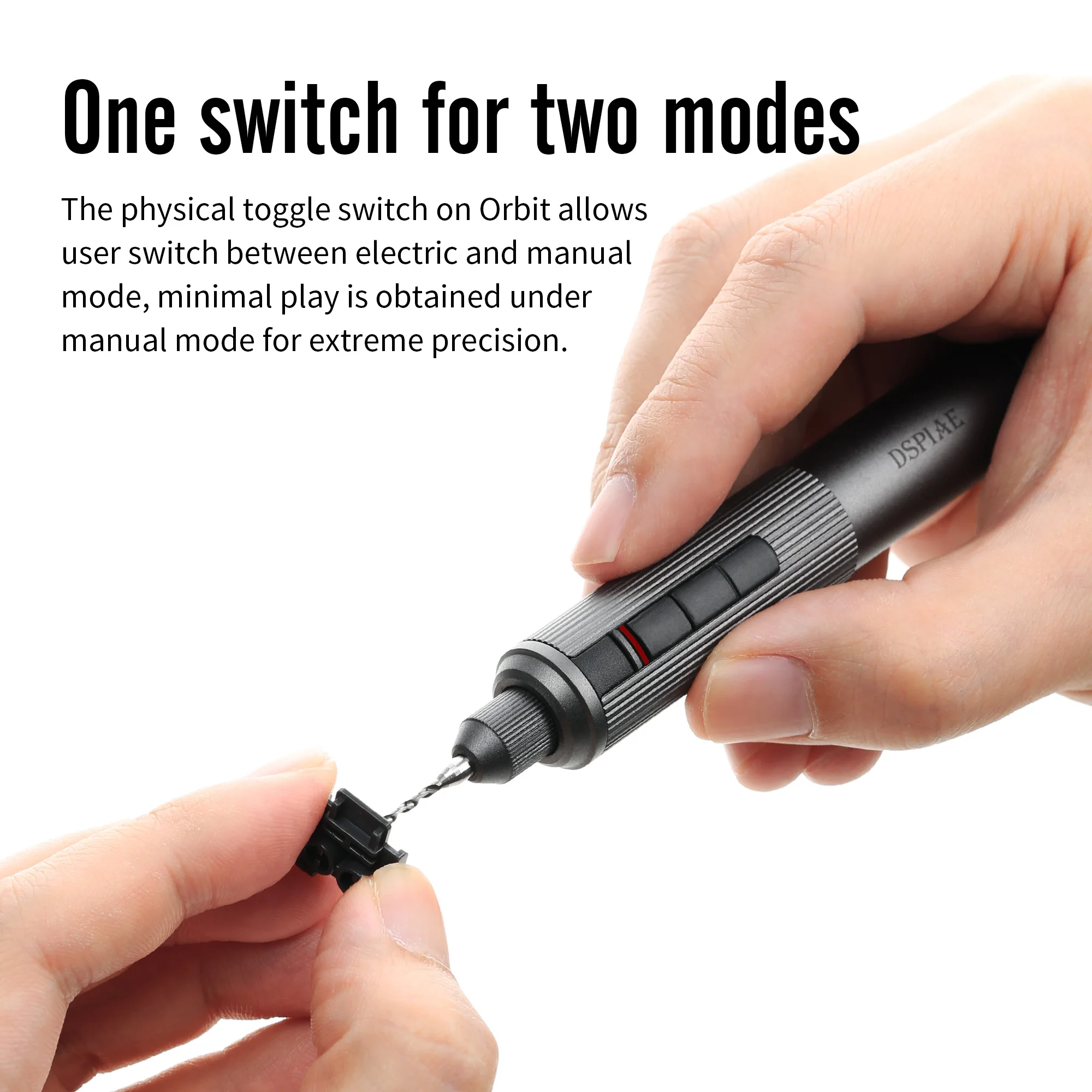 

DSPIAE AT-ED01 Electric Hand Drill Screwdriver Hobby Orbit Motion Tool Kit for Plastic Wood Soft Metal Model DIY Assembly