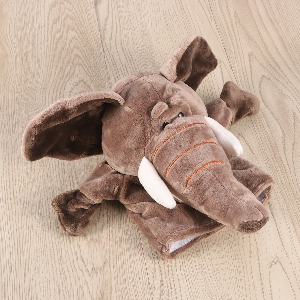 Marioneta de mano elefante suave educativo familia narración mejorar habilidades de comunicación animales