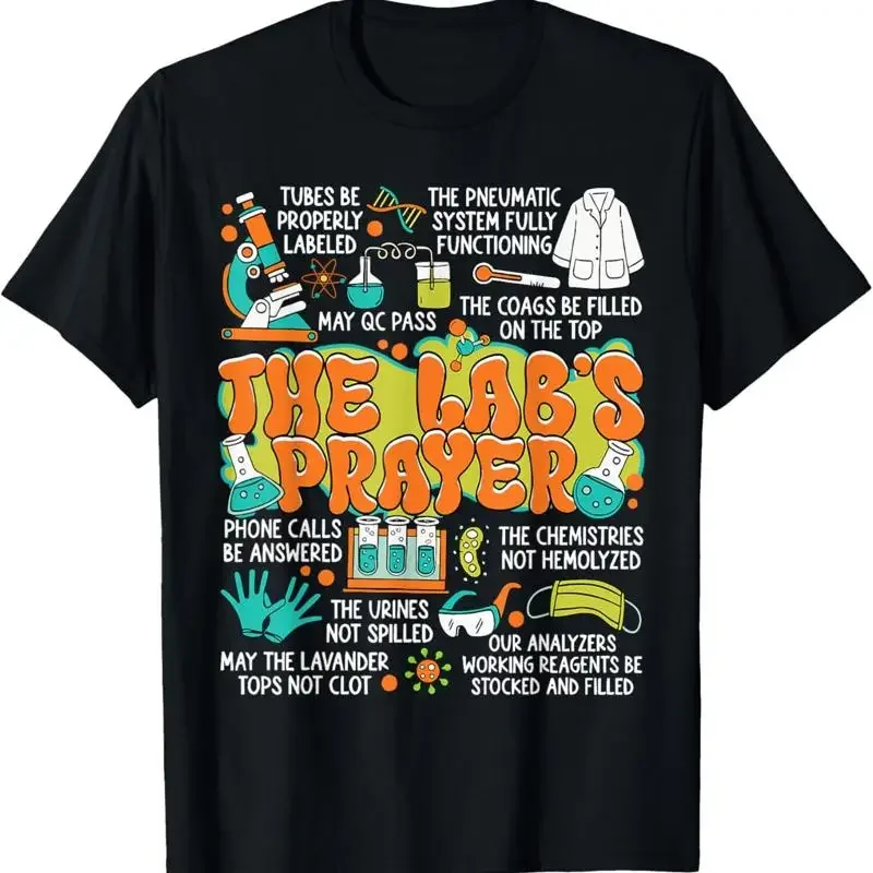 The Lab Prayer Lab Week 2025 Medical Laboratory Scientist T-Shirt