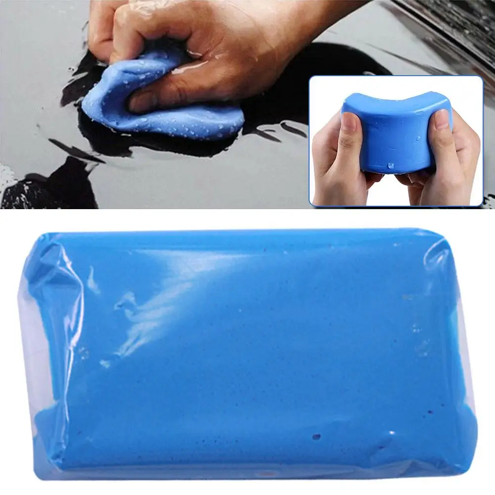 Car Wash Mud Blue Magic Wash Clay Glass Cleaning For Vehicles Auto Car Detailing Removing Dust Car Washer Care Supplies 202 C3S8