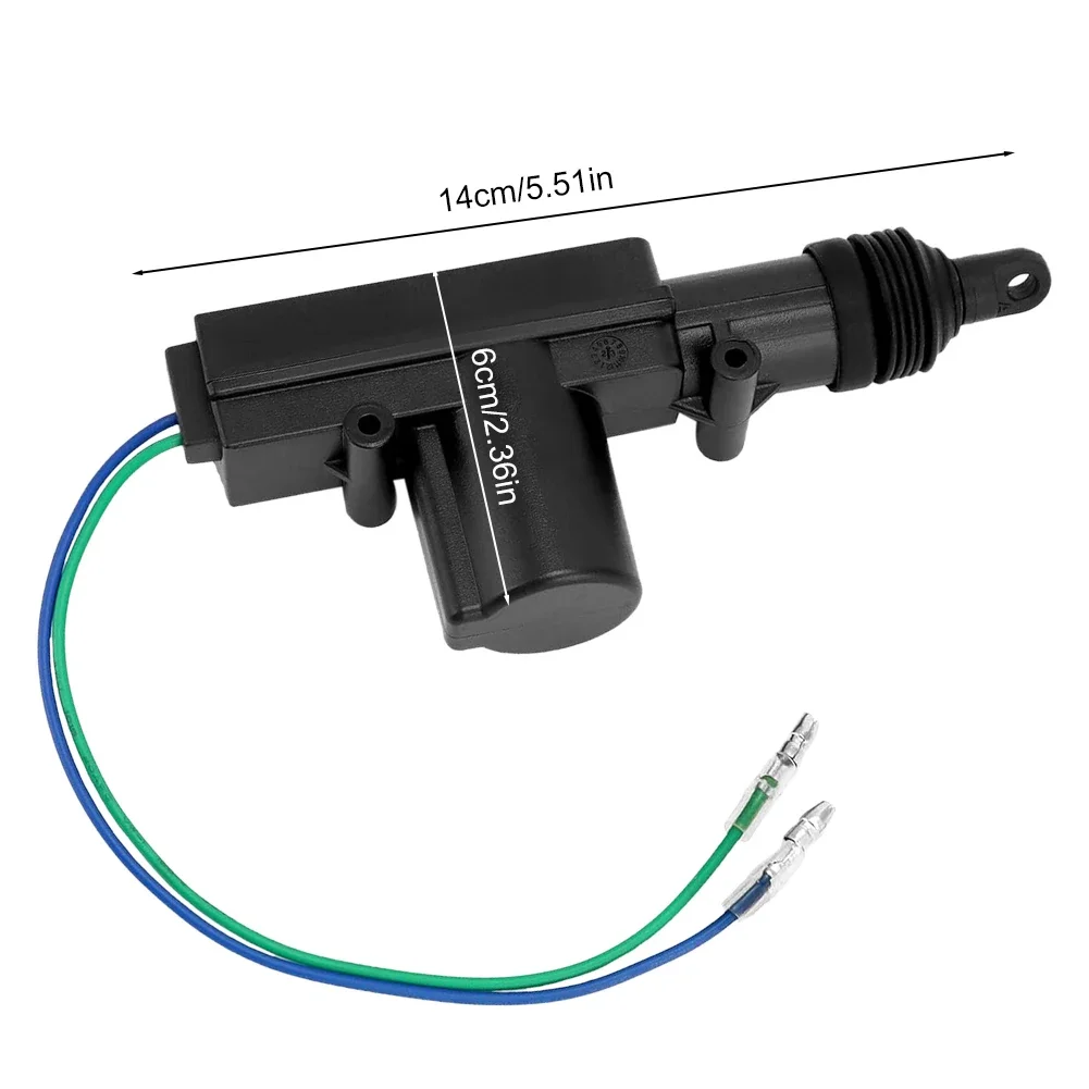 Universal Car Door Lock Actuator Motor 12V Heavy Duty Power Central Locking System Kit 2 Wire for Auto Vehicle Replacement