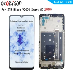 6.82“ LCD With Frame For ZTE Blade V2020 Smart 8010 5G Display Screen Touch Digitizer Assembly V2020 Smart Display Replacement
