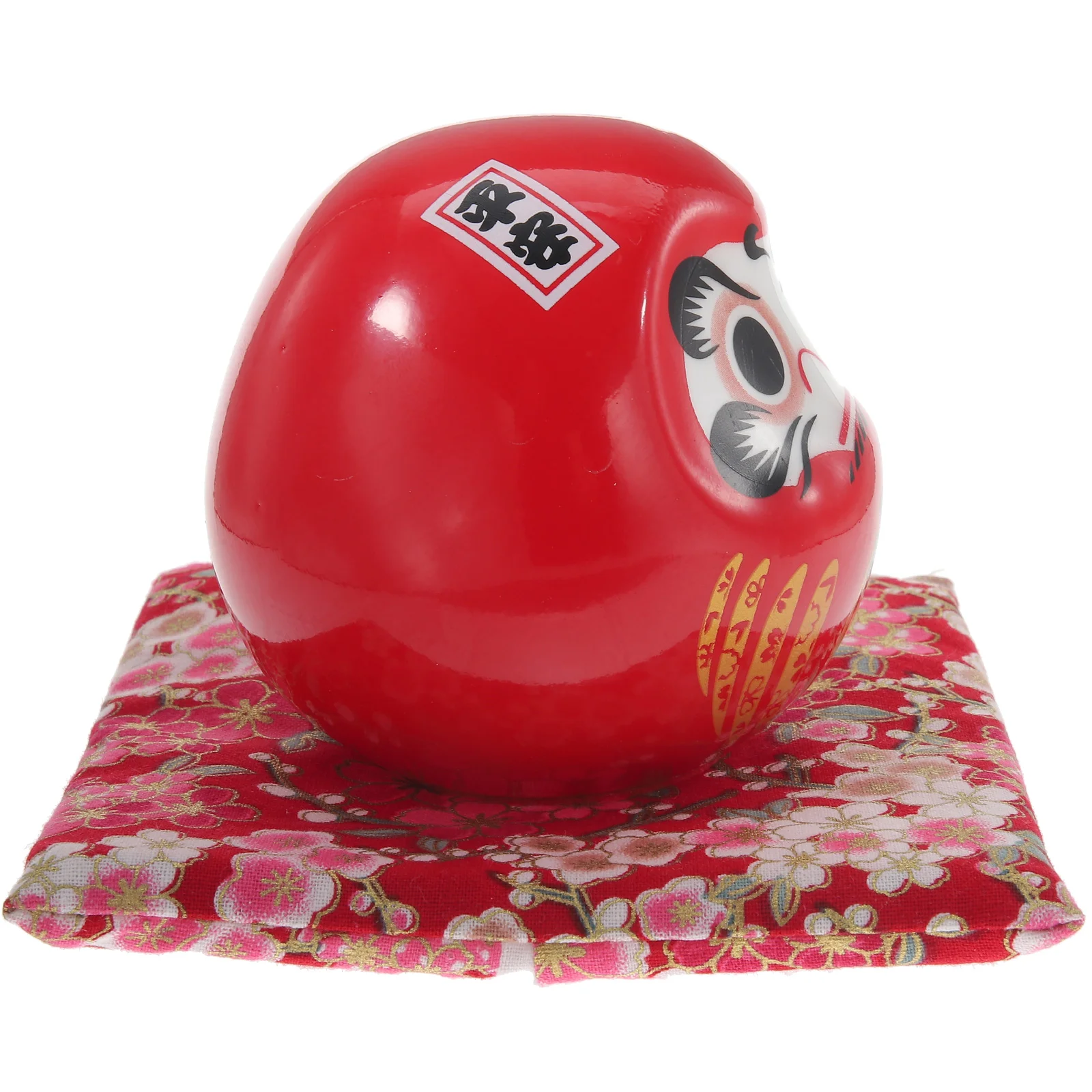 

Light House Decorations for Home Dharma Egg Ornament Japanese Ceramic Daruma Figurines Statue Cloth