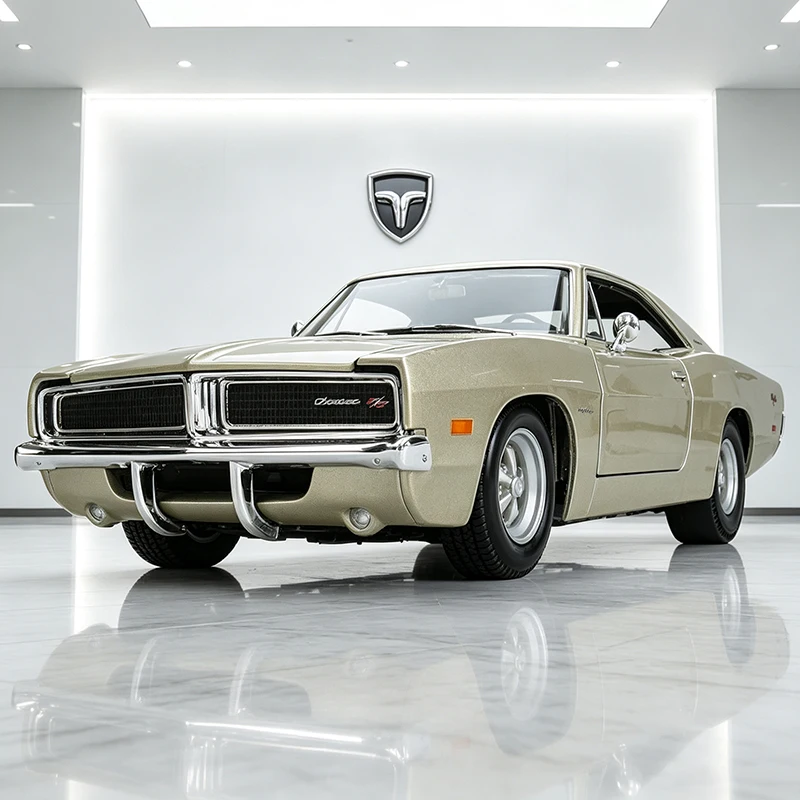 Maisto 1:25 Dodge Charger R/T 1969 Legierungsauto, Modellfahrzeug, Miniatur-Modellauto für Sammler und als Geschenk