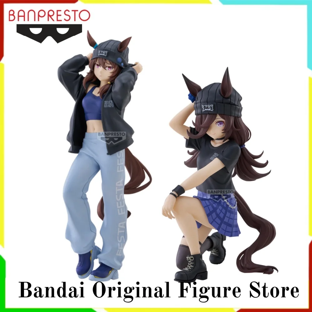 Original Banpresto Pretty Derby Anime Nakayama Festa & Rice Shower Boc'Z We\N Action Figurine Toys PVC Model Collection