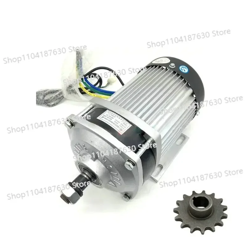 48V60V72V 1200W/1500W/1800W/2200W 450rpm BM1418ZXF Permanent Magnet DC Brushless Geared Motor Electric Tricycle/DIY Accessories