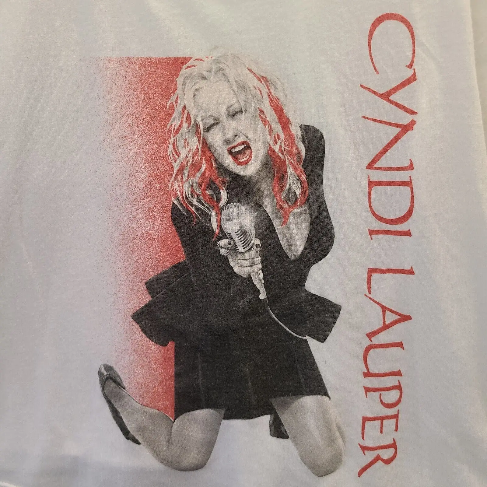 

CYNDI LAUPER A Night to Remember Short Sleeve White Size S to 5Xl Shirt HE1029