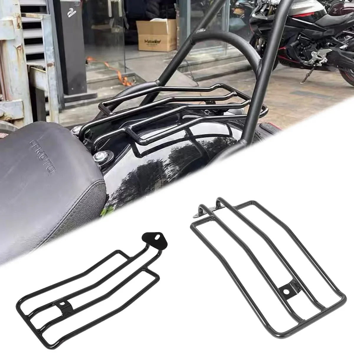 

Подходит для CFMOTO 450CL-C 450CLC CL-C450, багажник, брызговик, хвостовое крыло, задняя бабка, аксессуары для мотоциклов