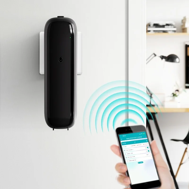 Bluetooth Smart Home Aroma Diffuser Wall Plug-in Air Freshener Hotel Toilet Deodorant Fragrance Machine 100ML Essential Oil