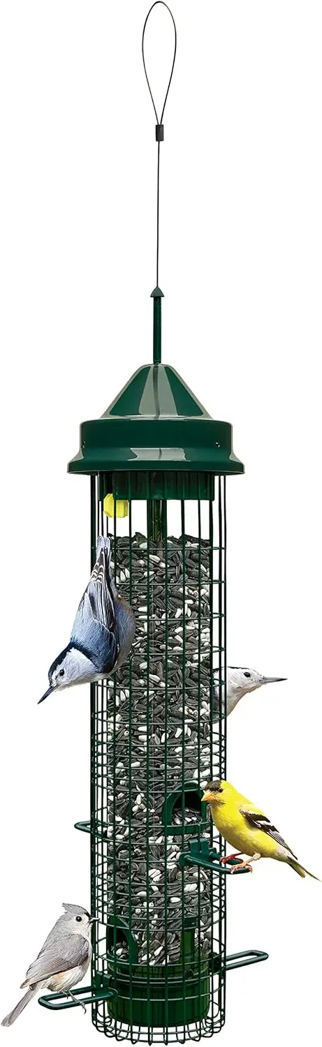 

Squirrel Buster Classic Squirrel-proof Bird Feeder w/4 Feeding Ports, 2.4-pound Seed Capacity