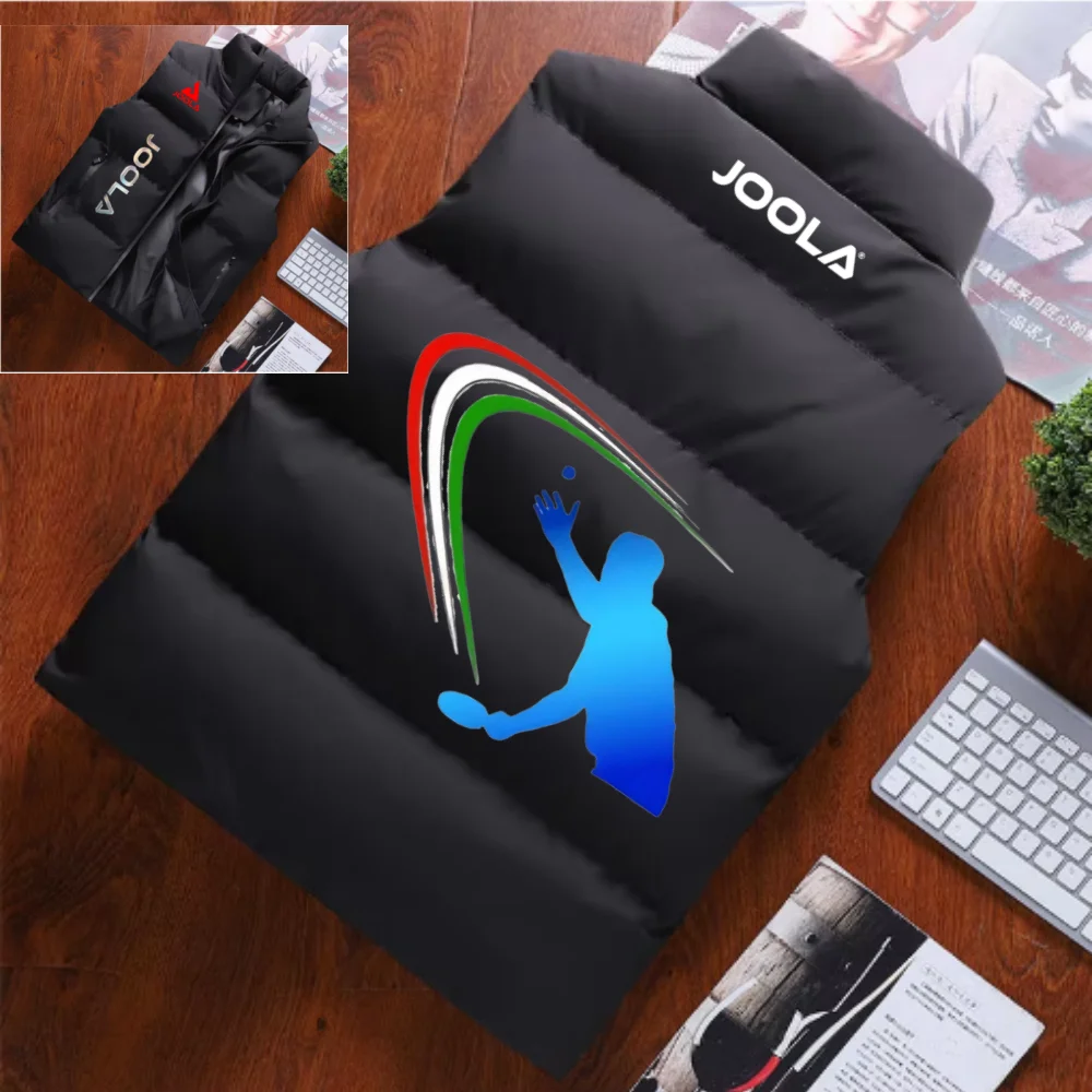 JOOLA Professional Table Tennis Team Vest, Windproof And Warm Sleeveless Jacket, Breathable Sports Cotton Jacket, Suitable For a