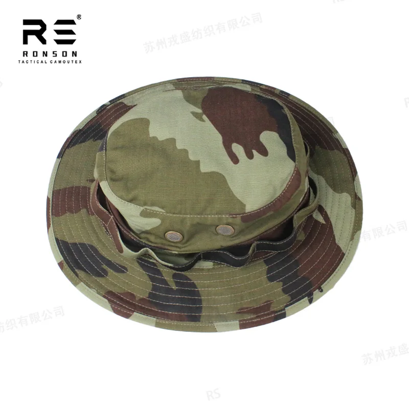 الأيرلندية DPM التمويه صيد السمك بوني قبعة T/C 65/35 مزق وقفة النايلون القطن Mil-spec النسيج مقاوم للماء NIR الاستخدام الدائم التكتيكي #2