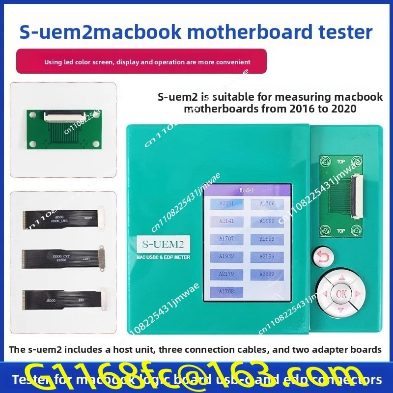 S-UEM2 MacBook Main Board USB-C EDP Interface, Tester