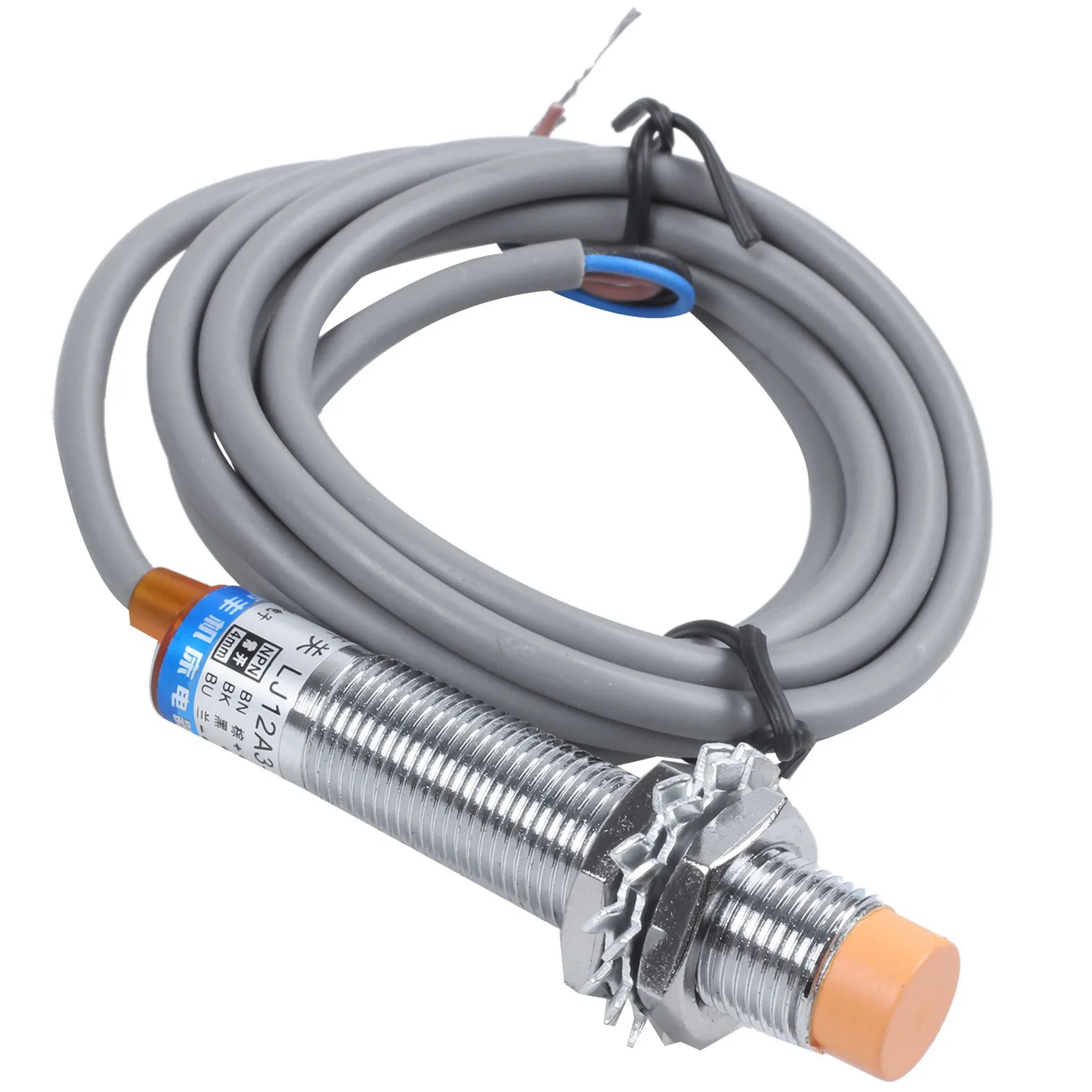 

Promotion 20X DC6-36V 300Ma NPN NO 3-Wire 4Mm Tubular Inductive Proximity Sensor Switch LJ12A3-4-Z-BX