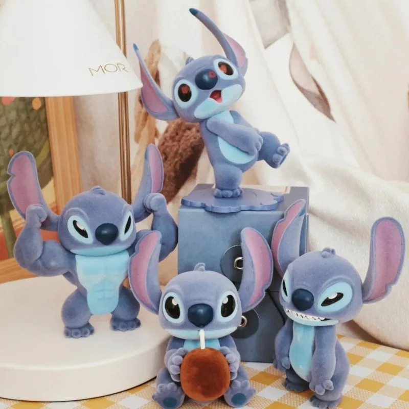 

In Stock Disney Stitch Series Blind Box Kawaii Stitch Battle With Gantu Action Figure Doll Mystery Box Surprise Bag Gift