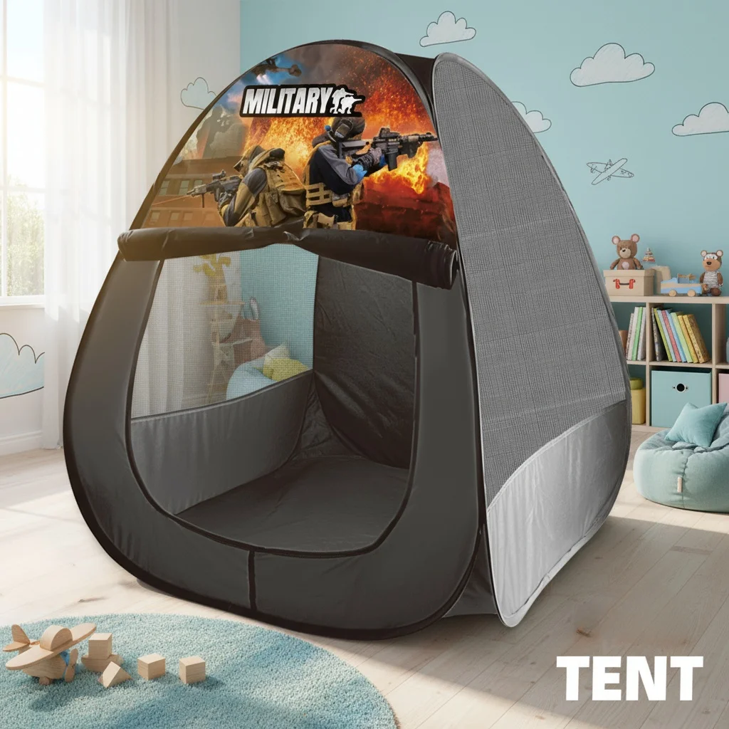 خيمة مثلثة ممتعة، خيمة لعب للأطفال، مسرح ملون للأطفال، قابلة للطي، لا تتطلب التجميع، خيمة حفلات خارجية محمولة، هدية مثالية ولعبة الشاطئ للأطفال، هدية الهالوين وعيد الميلاد، الملحقات غير متضمنة