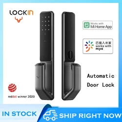 Lockin S30 Pro Smart Door Lock Fingerprint Password NFC Phone Unlock Automatic with Xiaomi Mi Home Smart Home Linkage