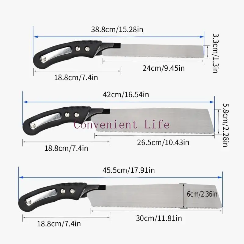 L1EE مهنة المنشار اليدوي سريع القطع سكين حاد للبستانيين النجارة المنزلية