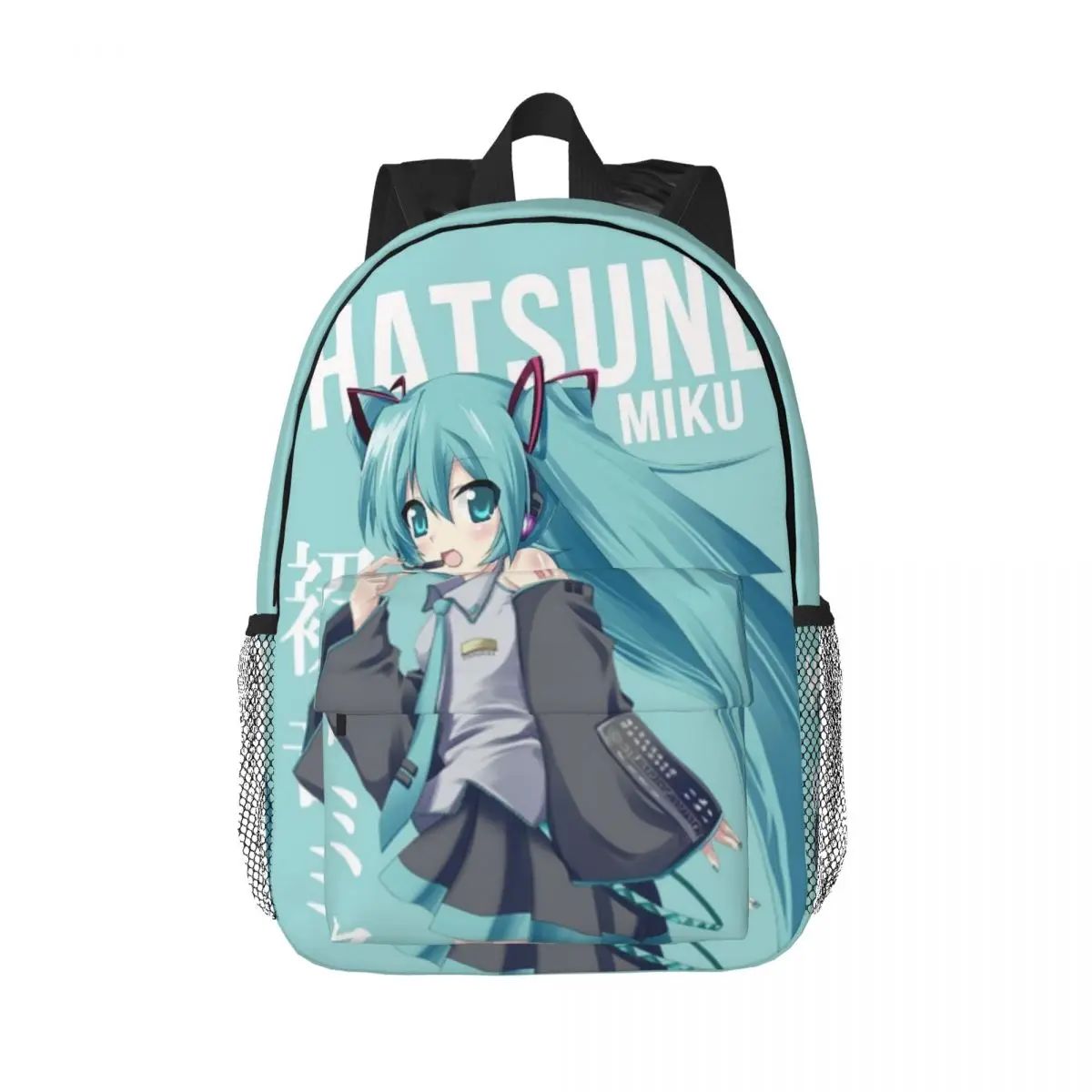 

Hatsune Miku New Fashion High Capacity Waterproof College Backpack Trendy Laptop Travel Book Bag 15inch