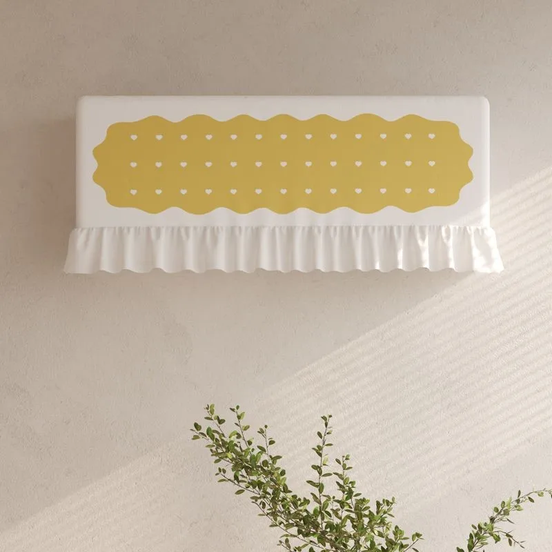 

Printed Wall Mounted Air Conditioner Dust Cover No Need Removed Bedroom Air Conditioner Dust Cover Dust Proof Soft Cover ZI56