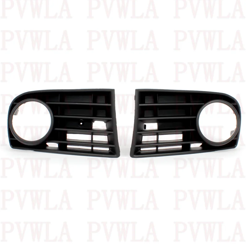 Pair Front Bumper Fog Lamp Light Grille Cover 1K0853665B 1K0853666B For VW Golf 5 V A5 MK5 2004 2005 2006 2007 2008 2009