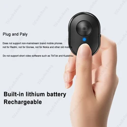 Mini Bluetooth-compatibile telecomando senza fili pulsante Controller Self-timer Trigger Release Selfie per smartphone fotocamera