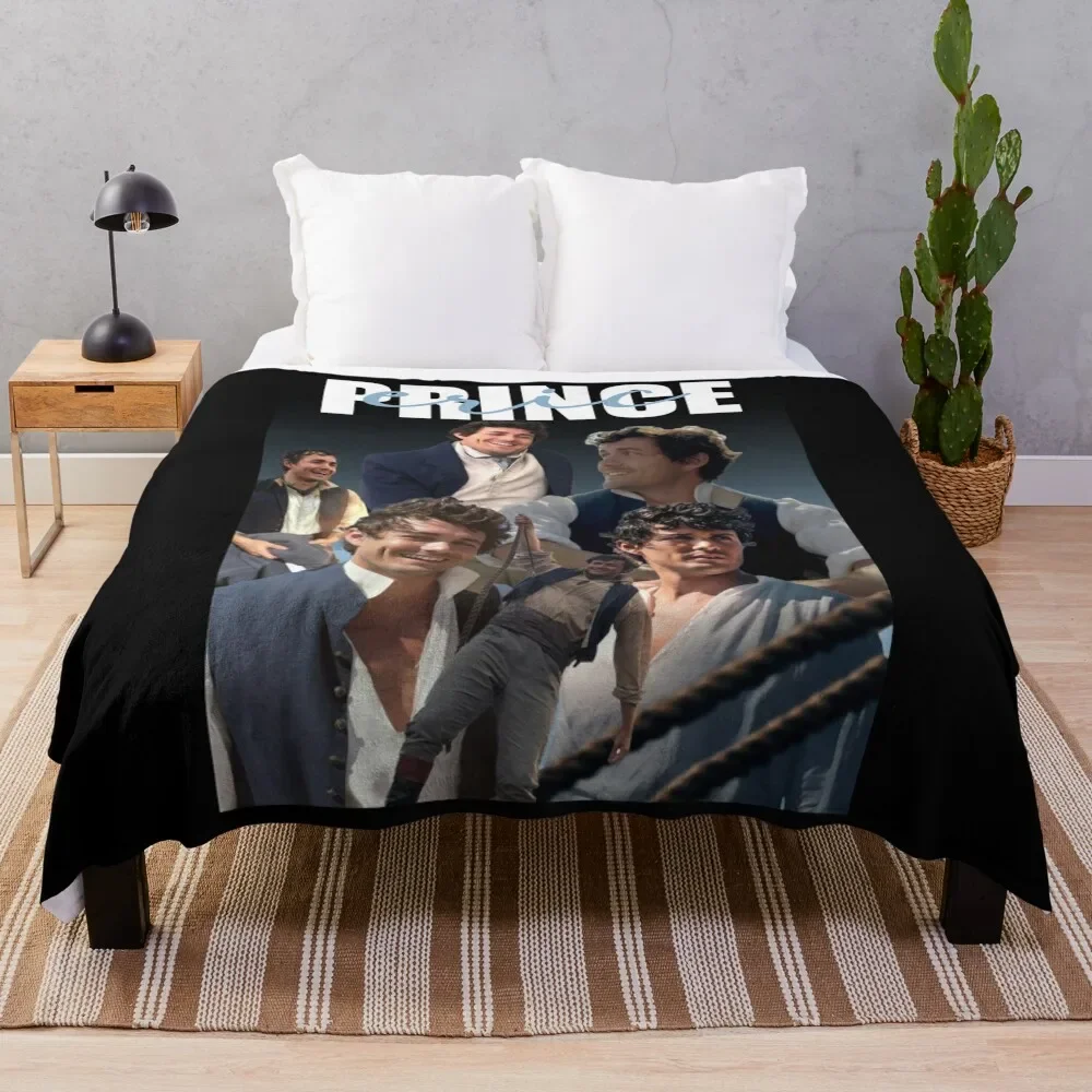 Prince Eric Layover Throw Blanket Nap Decorative Sofas Plaid Blankets