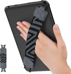 Correa de mano de seguridad para tableta de 9 a 11 pulgadas, iPad Pro, iPad Air, Kindle Fire HD, Samsung, correa de mano versátil de alta elasticidad