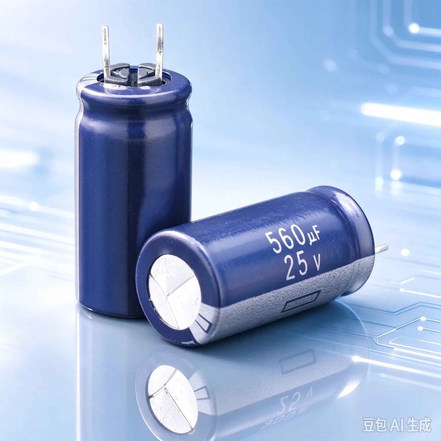 20pcs  for Panasonic FA Vintage Audio Electrolytic Capacitor 25V 560UF Replaceable 470UF